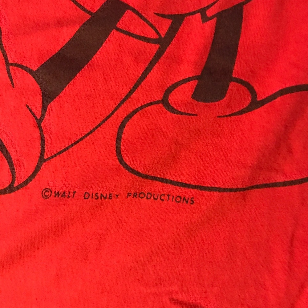 Vintage 1970s Mickey sleep shirt 0S - Picture 4 of 6